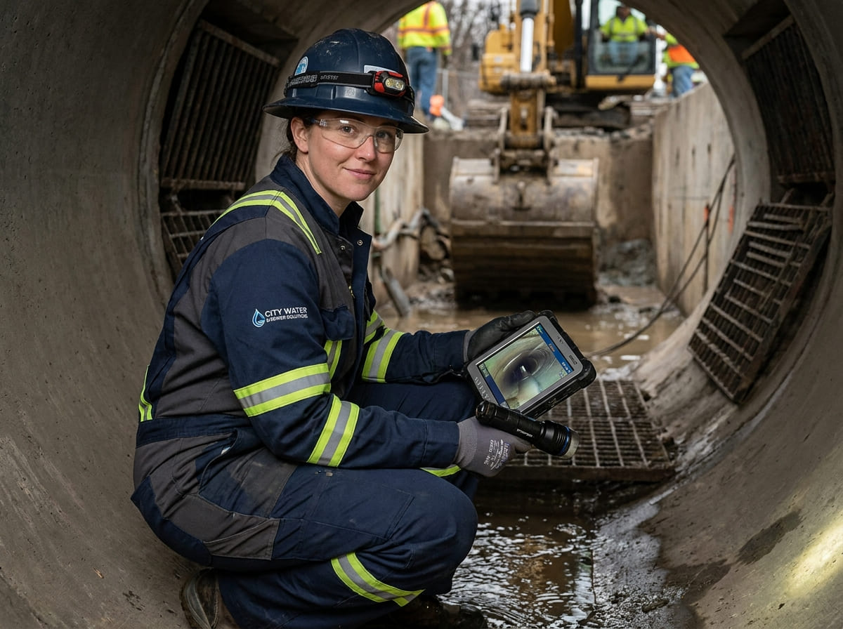 Sewer Line Inspection & Replacement in Harriman